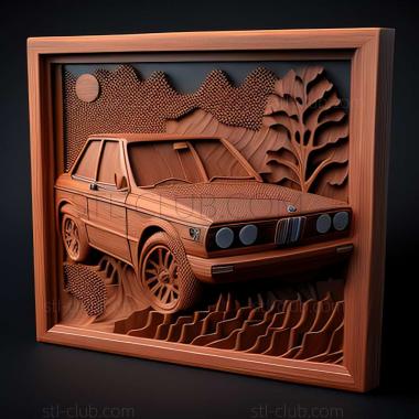 3D модель BMW E23 (STL)